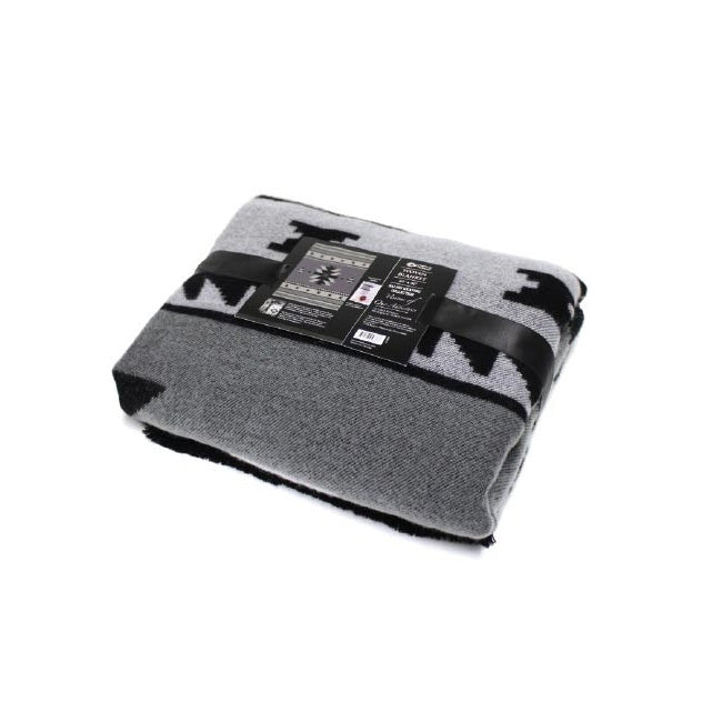 Woven Blanket - "Visions of Our Ancestors" by Leila Stogan