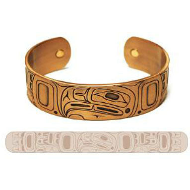 Copper Bracelet: Eagle