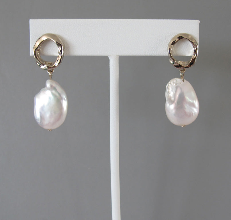 Timeless Baroque Pearl Earrings
