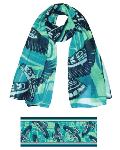 Chiffon Scarf - Eagle Spirit