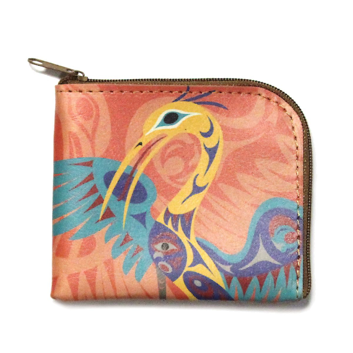 Heron Coin Purse by Doug LaFortune
