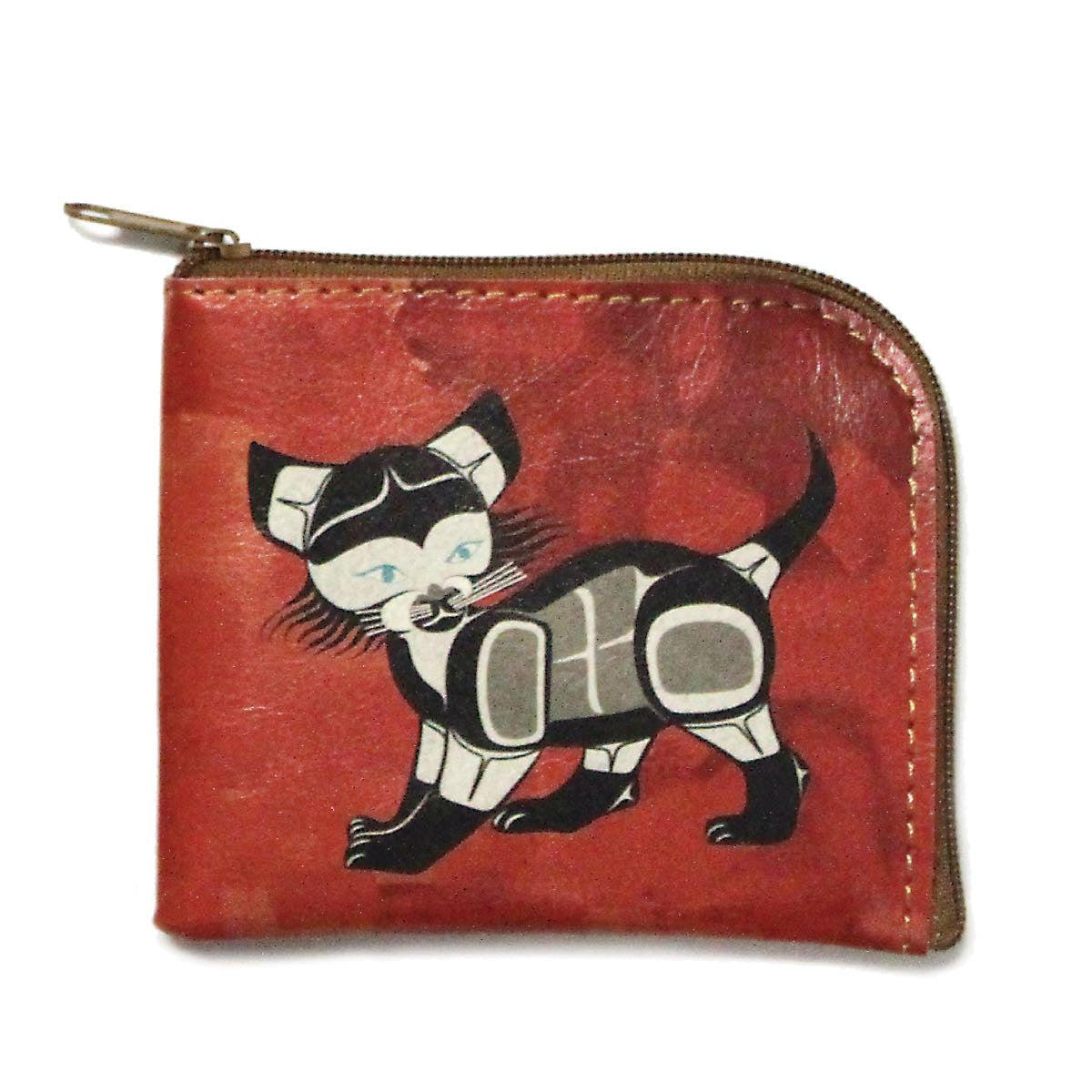 Cat Coin Purse by Ben Houstie