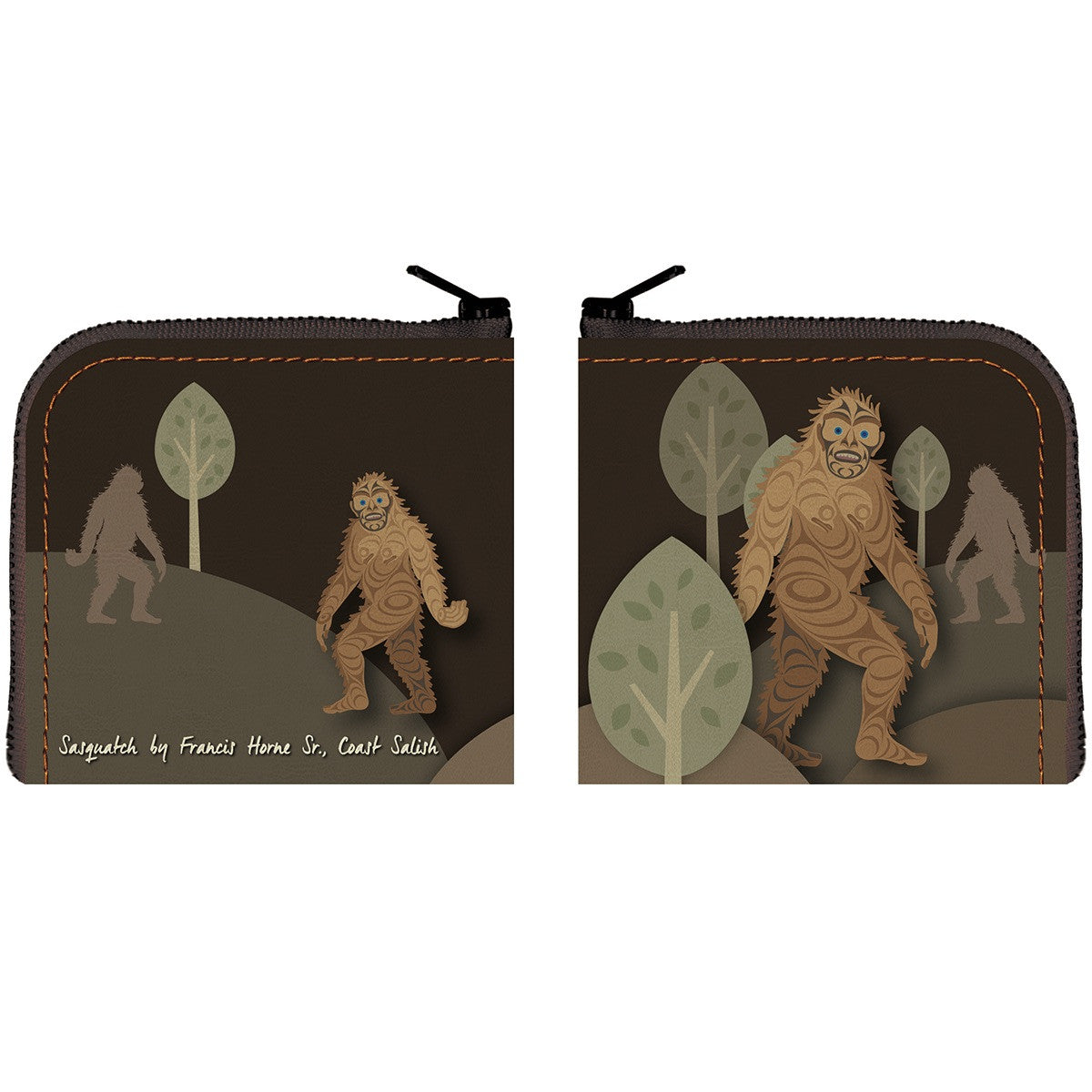 Sasquatch Coin purse by Francis Horne Sr.
