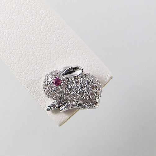 Rabbit & Carrot Stud Earrings
