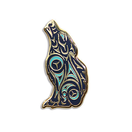 Enamel Pin - Wolf