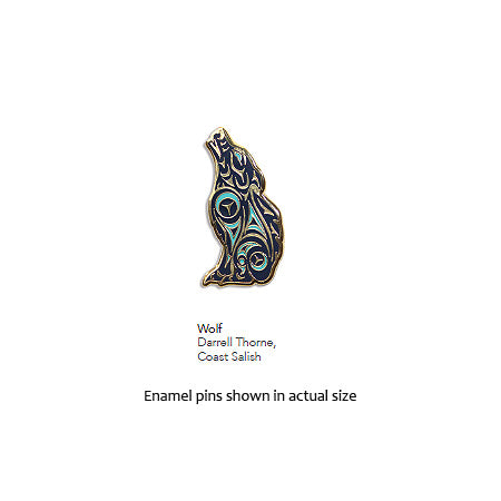 Enamel Pin - Wolf