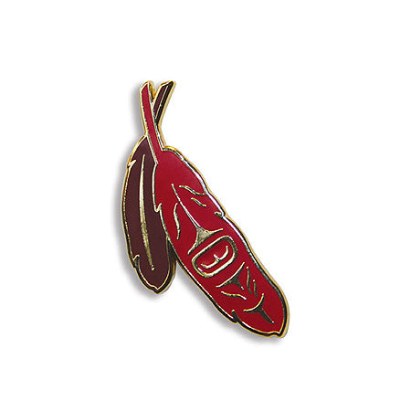 Enamel Pin - Sacred Feather