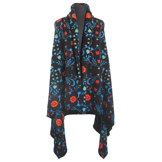 Multi-Use Fleece Cape - Honouring Our Life Givers by Sharifah Marsden