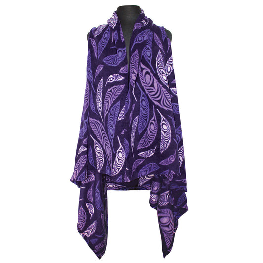 Multi-Use Fleece Cape - Feather by Simone Diamond
