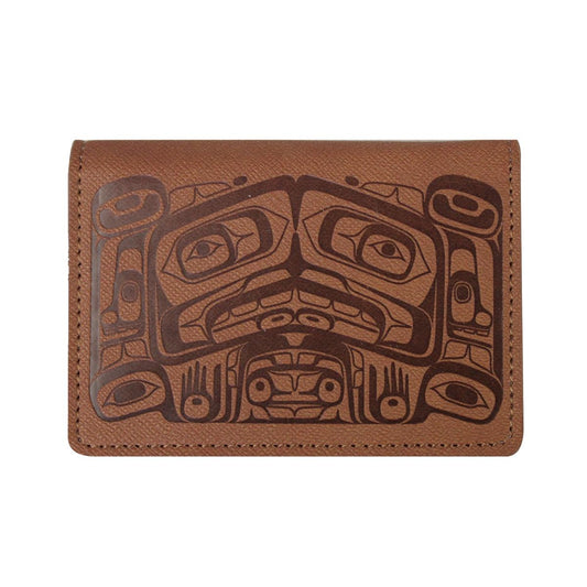 Allan Weir Raven Box Card Wallet (Brown)