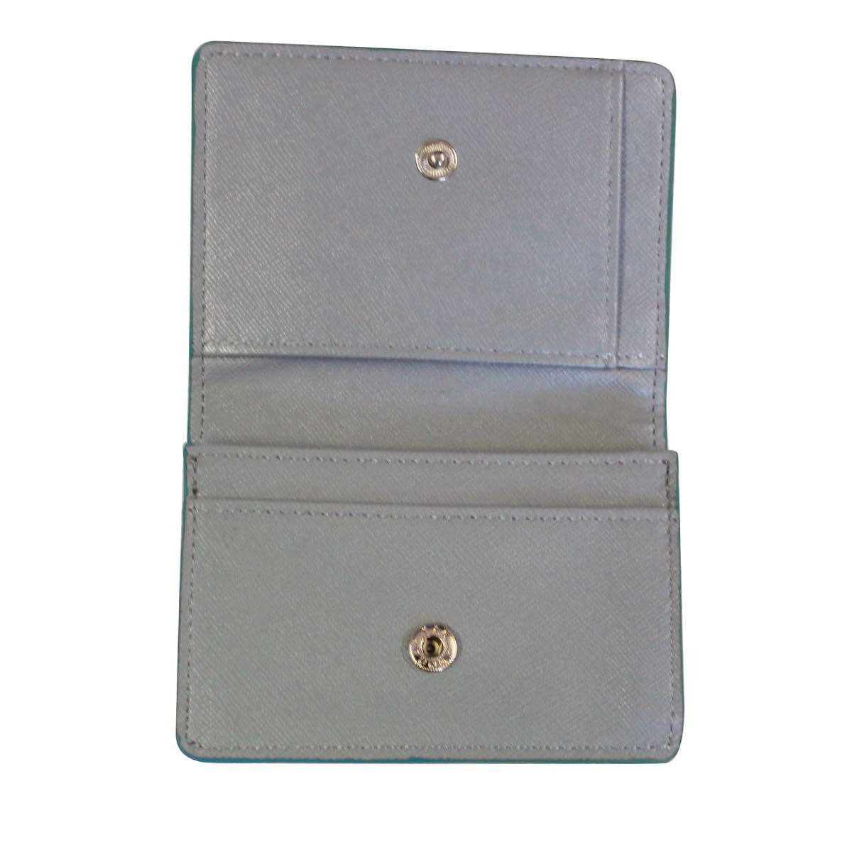Raven Box Card Wallet by Allan Weir (Turquoise)