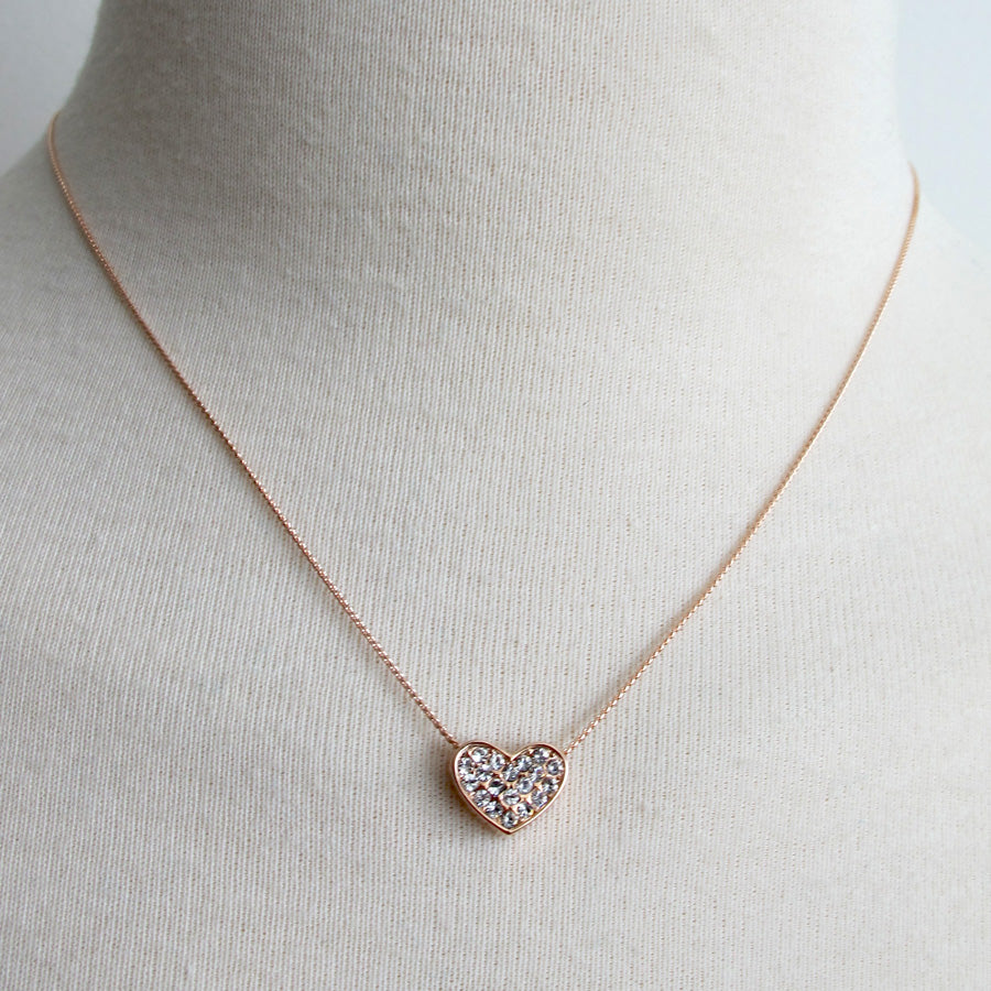 Sparkle Heart Necklace