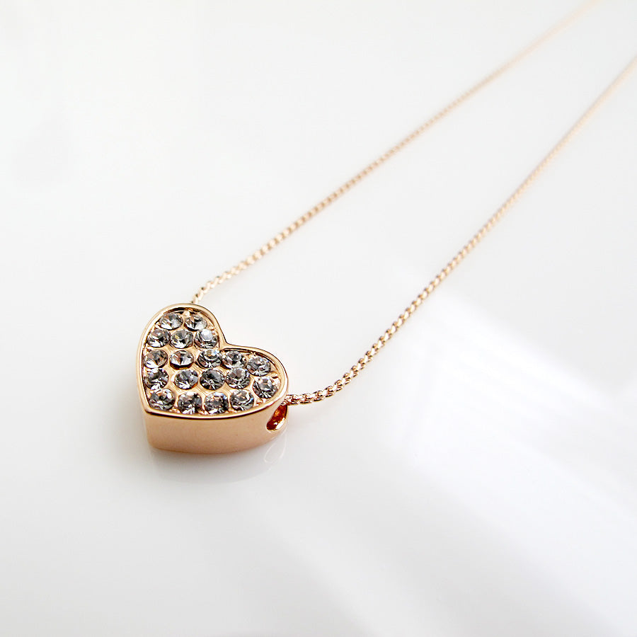Sparkle Heart Necklace