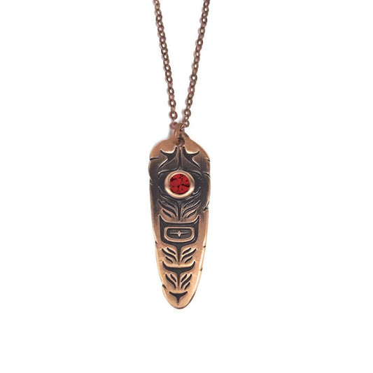 Sacred Feather Necklaces by Simone Diamond (6 colors)