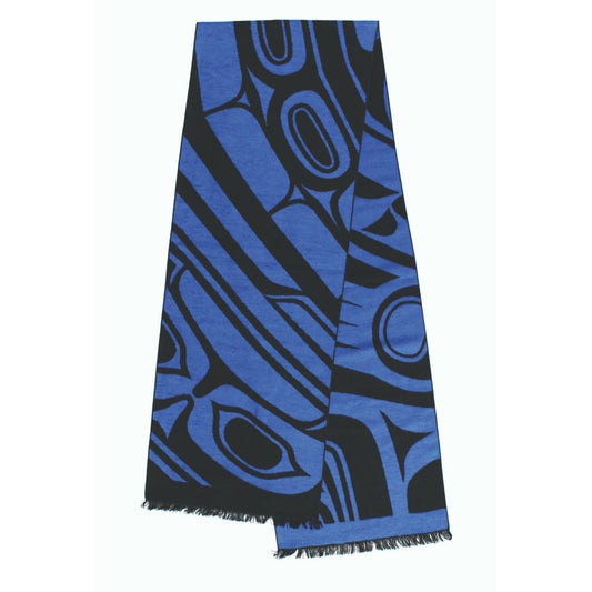 Native Art "Embracing Tradition" Silk Scarf by Donnie Edenshaw