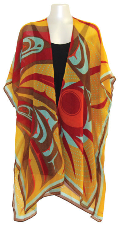Cover-Up Kimono-Raven Brings Light
