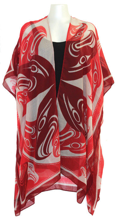 Cover-Up Kimono - Eagle Circle