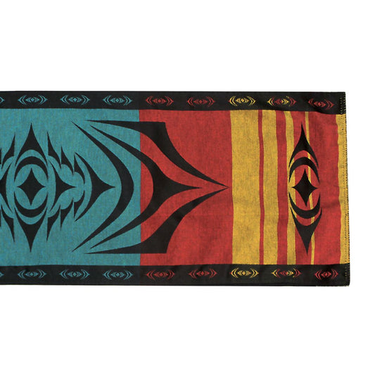 Table Runner with Indigenous Art Design "Salish Sunset"
