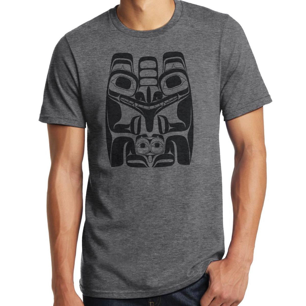 Bear Cotton T-shirt by Allan Weir