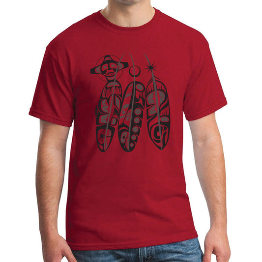 Salmon Life Cycle T-shirt by Paul Windsor
