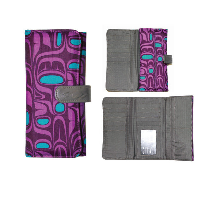 Pacific Formlines Wallet by Paul Windsor (purple)