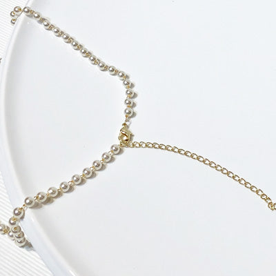 Pear Cubic Zirconia Y-Shape Necklace