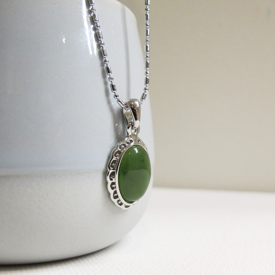 Jade Necklace - Olivia