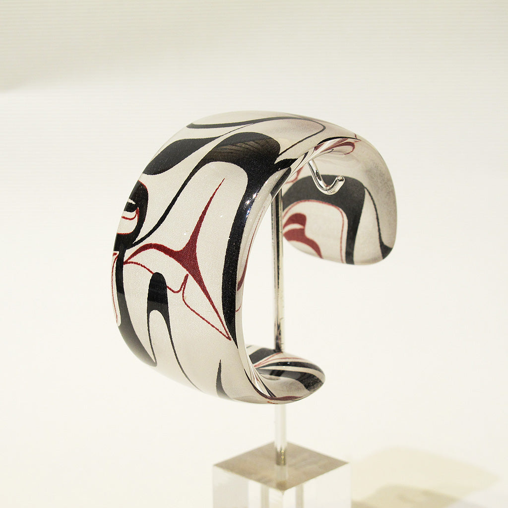 Kelly Robinson Silk Inspiration Cuff Bracelet. Classic