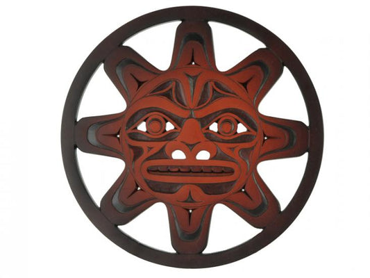 Sun Mask Wall Art / Trivet