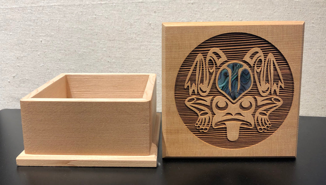 Bentwood Box - "Frog"