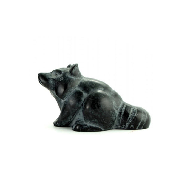 Raccoon Sculpture – Masked Curiosity