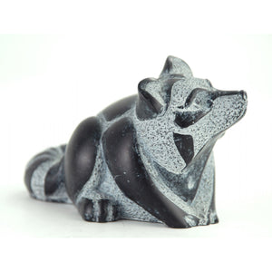 Raccoon Sculpture – Masked Curiosity