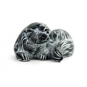 Small Otter Sculpture – Spirit of Joy in a Gentle Form
