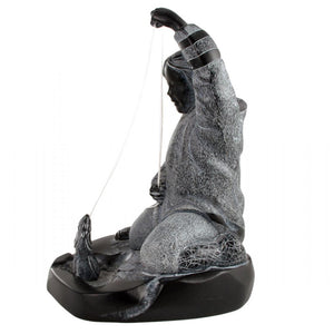 Inuit Ice Fishing Sculpture
