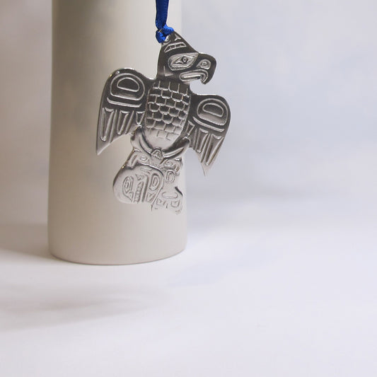 Thunderbird Pewter Ornament