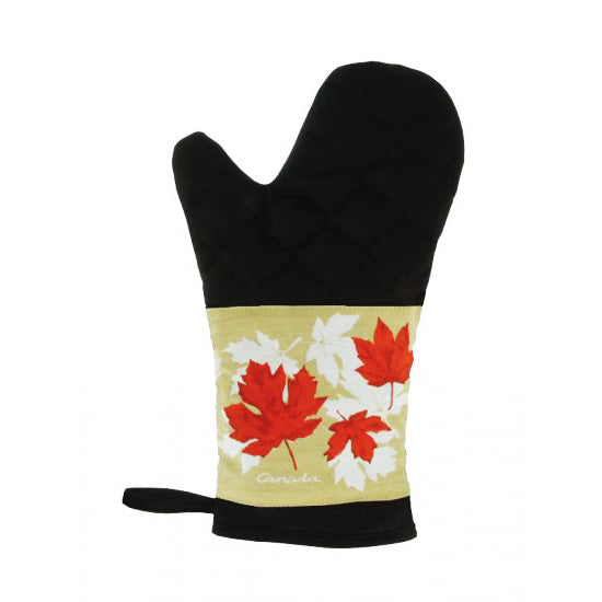 Maple Leaf Oven Mitt