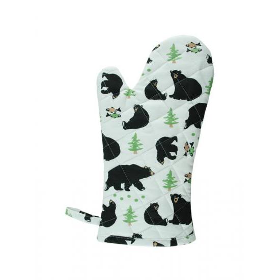 Black Bear Oven Mitt
