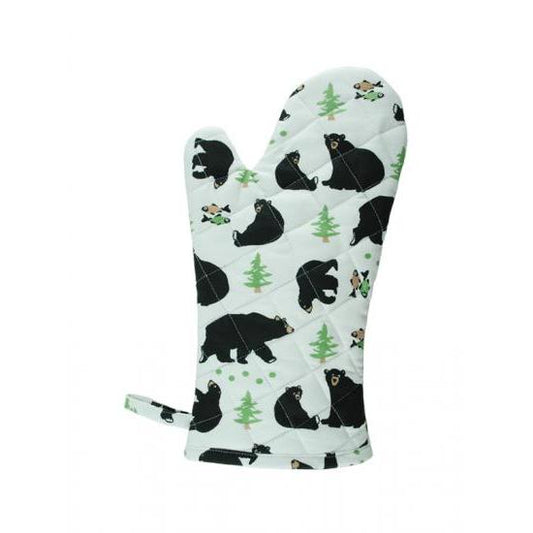 Black Bear Oven Mitt