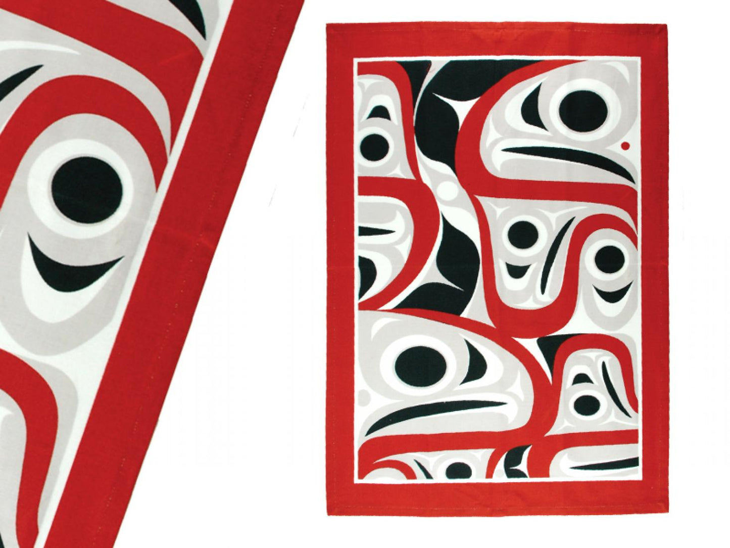 Jim Charlie Salmon Tea towel