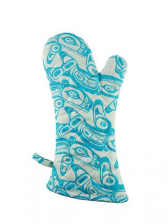 KR Orca Oven Mitt Turquoise