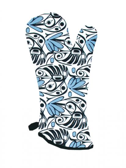 Bill Helin Allover Hummingbird Oven Mitt
