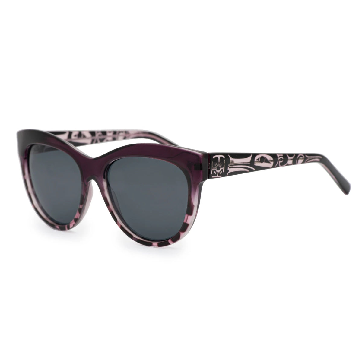Bella Sunglasses – Hummingbird by Corrine Hunt (Purple Tortoise)