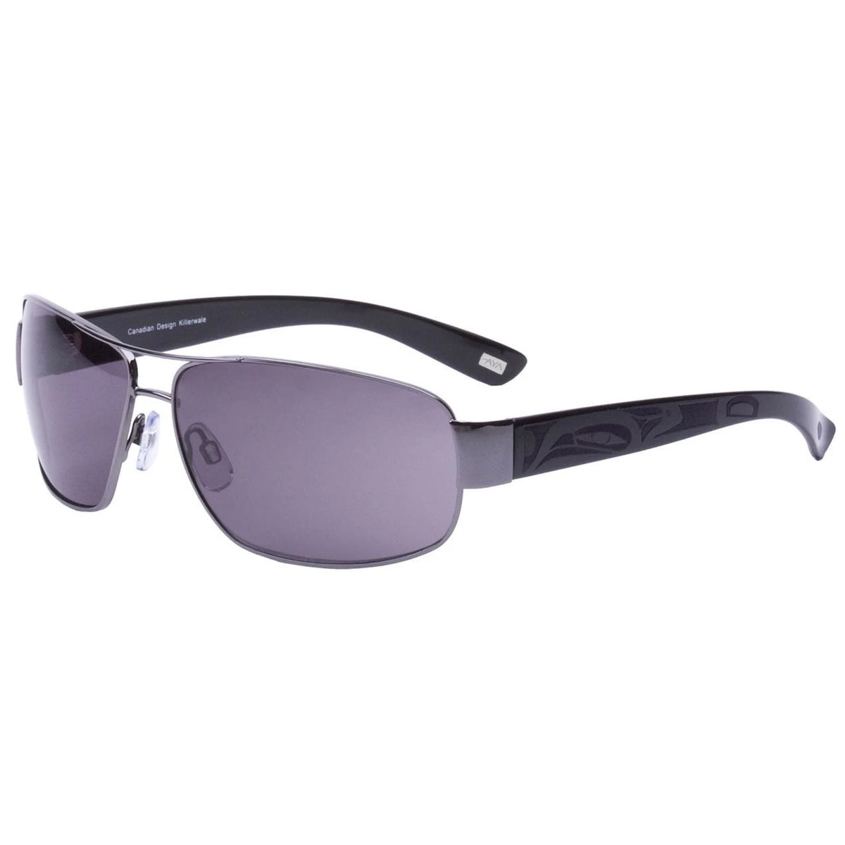BRENDAN SUN GLASSES – Orca by Corrine Hunt  (Gun Metal)