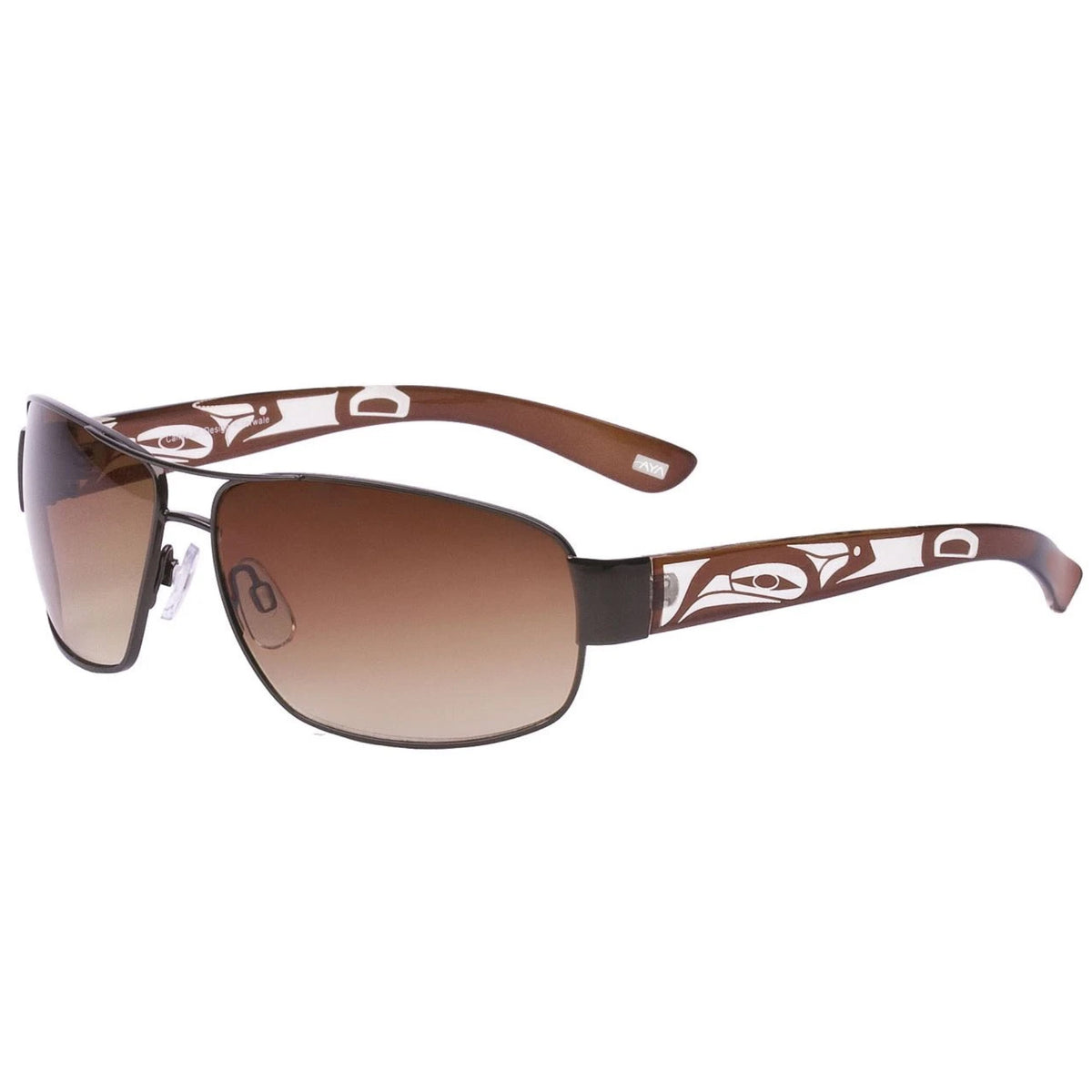 BRENDAN SUN GLASSES – Orca by Corrine Hunt  (Brown)