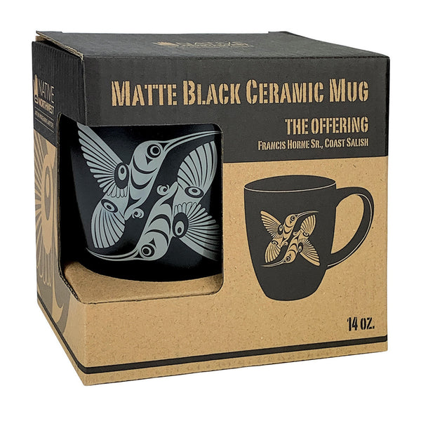 Black Matte Mug – The Offering