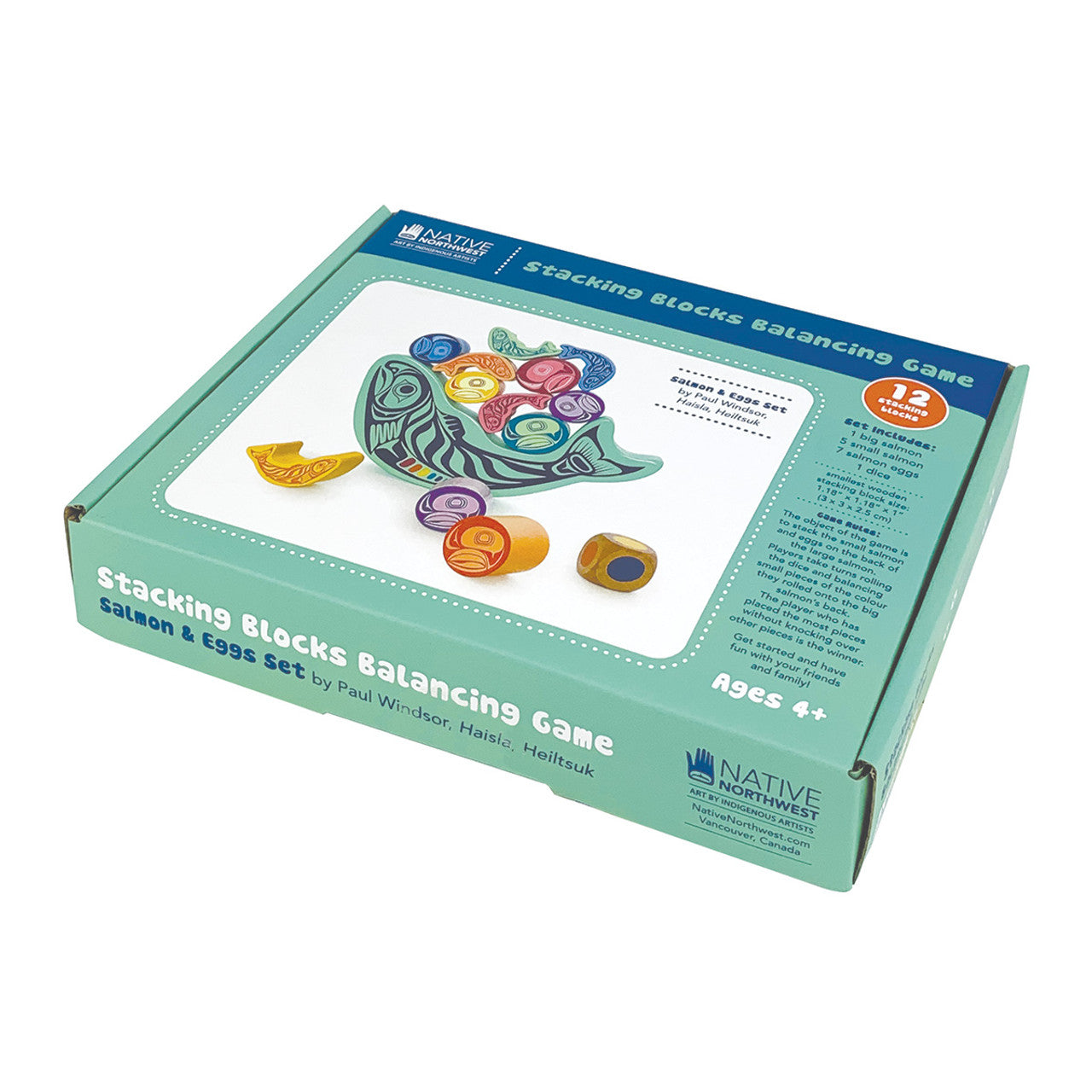 Balancing Game – Salmon and Eggs by Paul Windsor