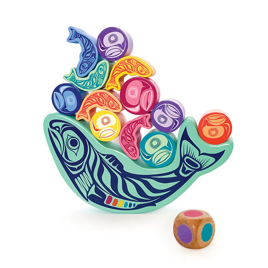 Balancing Game – Salmon and Eggs by Paul Windsor