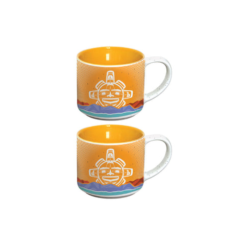 Ceramic Espresso Mugs (Set of 2) – Chilkat Sun