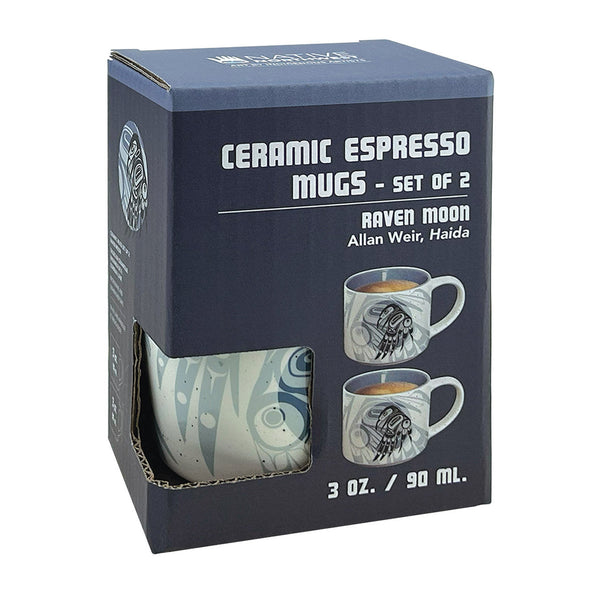 Ceramic Espresso Mugs (Set of 2) – Raven Moon