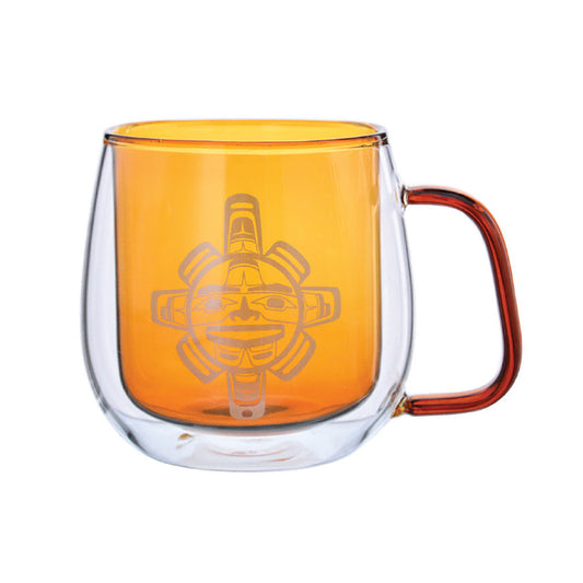 Double Walled Glass Mug – Chilkat Sun